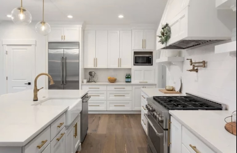 White Farmhouse Kitchen
